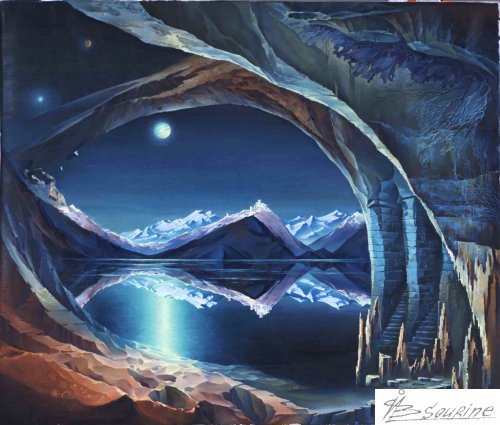 hledání ztraceného mesta ,     /85-100cm./