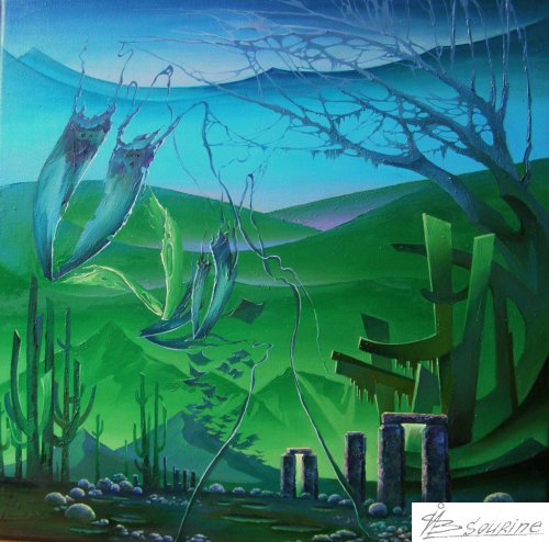 Cizína,         /60-60cm./