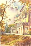 Hotel Mondial,      water-colour,       /25-17cm./